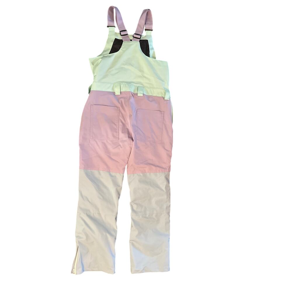 Women M Searipe Mountain Discover Snow Bib Ski Snowboard Overalls Snowsuit - Picture 4 of 6